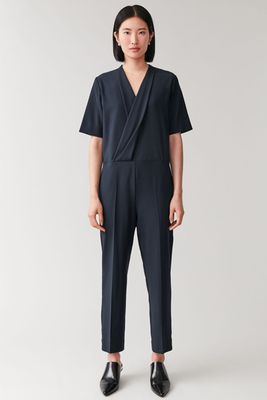 Wrap-Front Jumpsuit from Cos