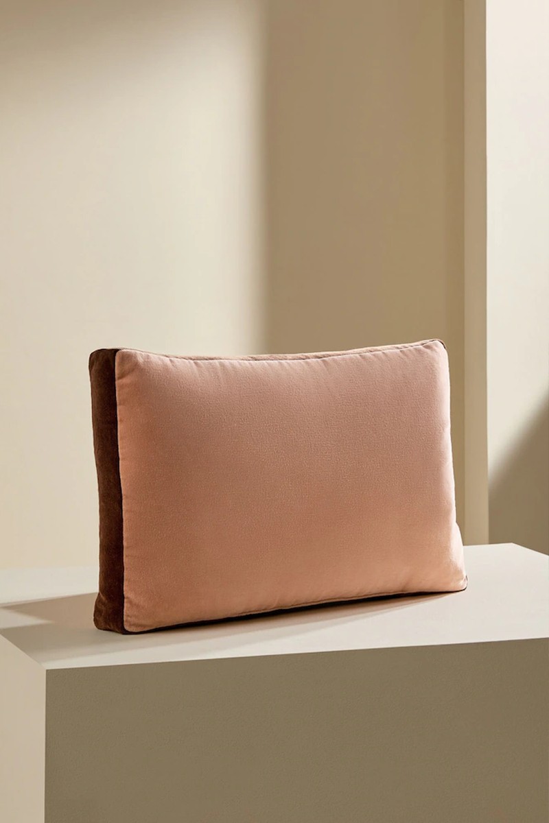Petra Cotton Velvet Boxy Cushion
