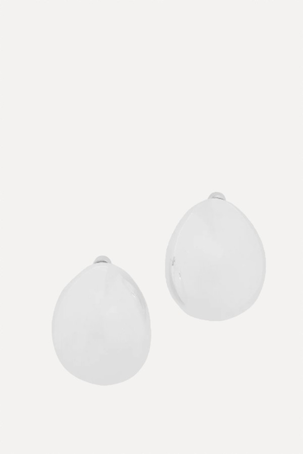 x from Chunky Pebble Post Earrings, £42 | HUSH