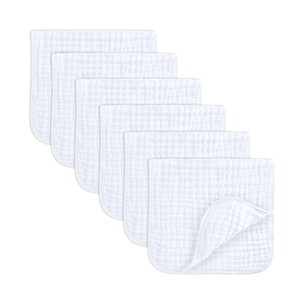 Muslin Burp Cloths from Comfy Cubs