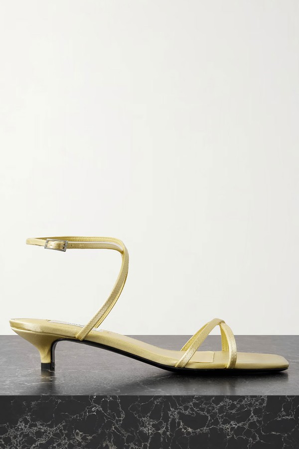 Satin Sandals from TOTEME