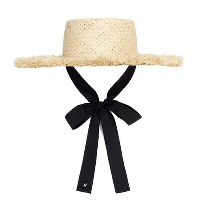 Raffia Boater Hat from Awesome Needs