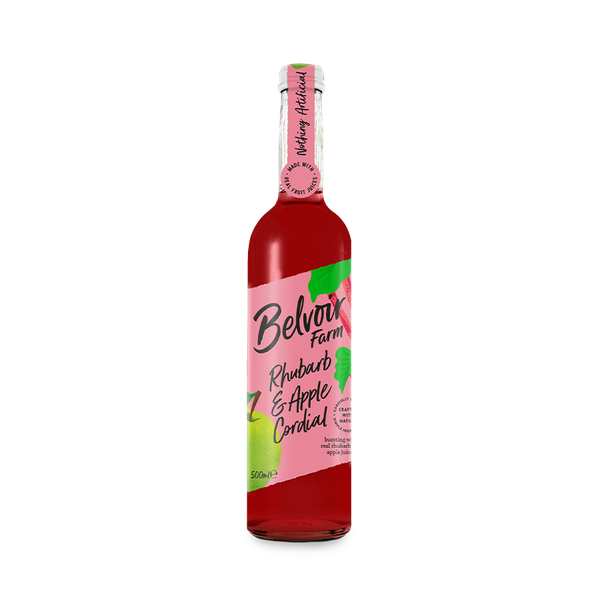 Rhubarb & Apple Cordial from Belvoir Farm