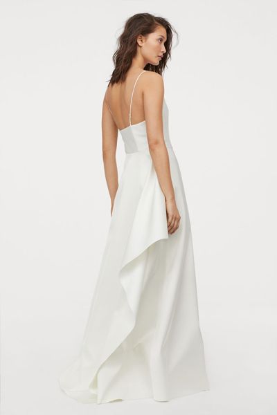 Satin Wedding Dress from H&M