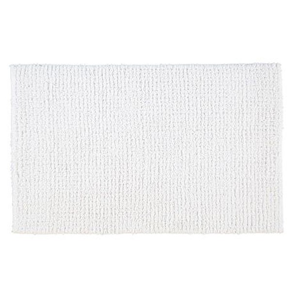 White Bobbled Bath Mat