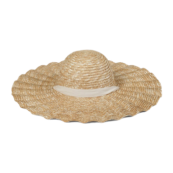 Scalloped Dolce Hat, $139 | Lack Of Colour