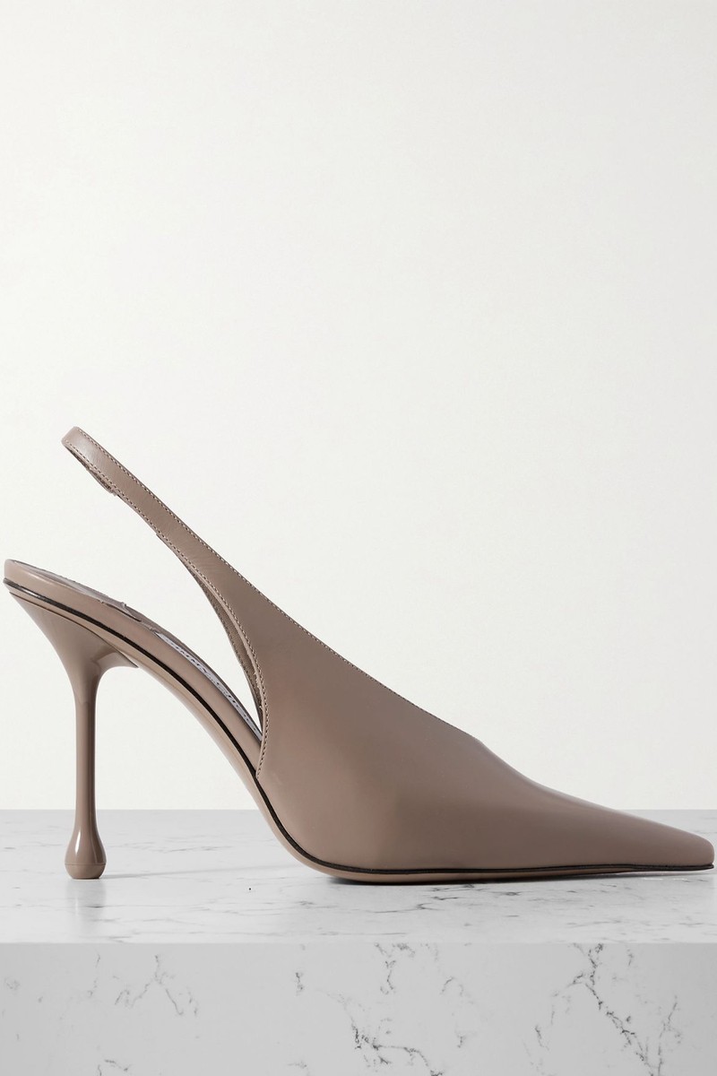 Isa 95 Leather Slingback Pumps from JIMMY CHOO