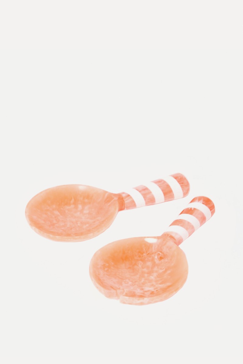Resin Swirl Salad Servers from Oliver Bonas