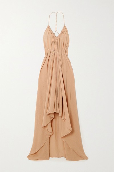 Ayikal Open-Back Maxi Dress from Caravana