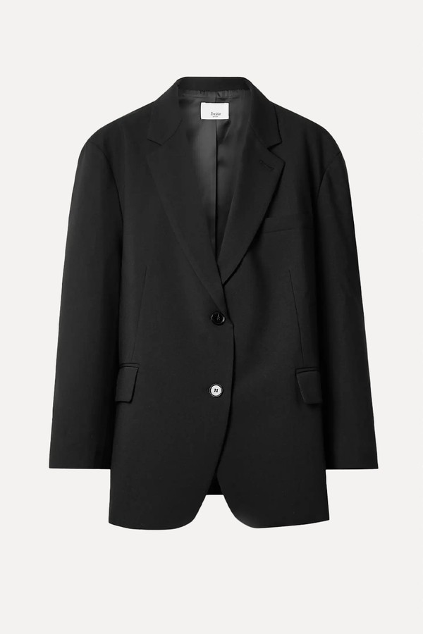 x from Bea Single-Breasted Stretch-Woven Blazer, £355 | The Frankie Shop