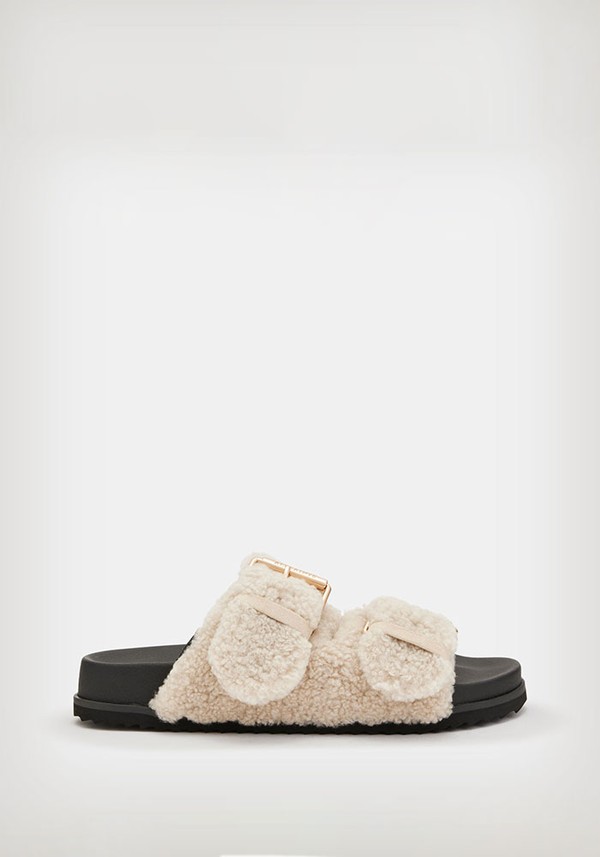 Sian Shearling Sandals