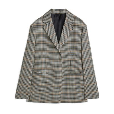 Checked Wool-Blend Blazer from Arket