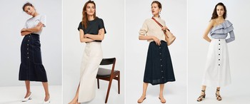 21 Button-Down Skirts For Spring