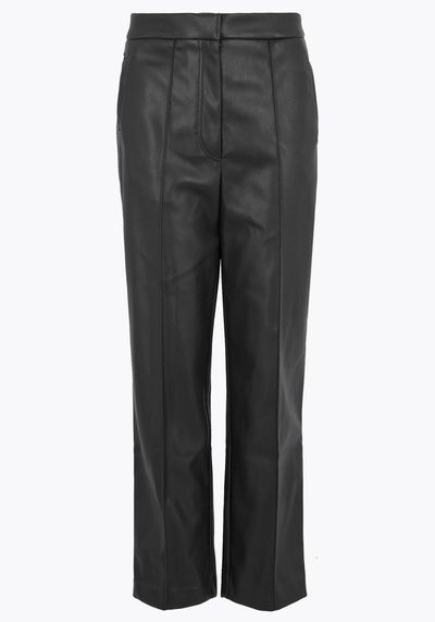 Faux Leather Trousers from M&S