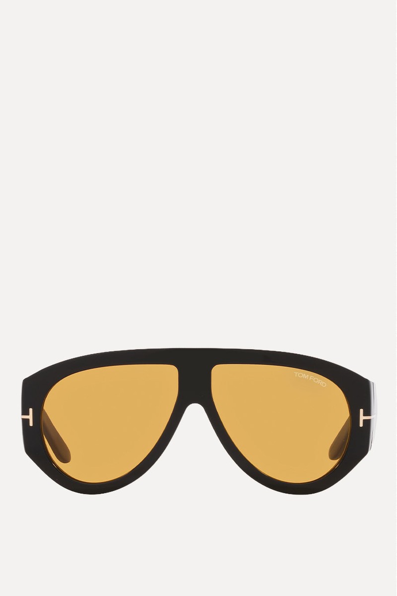 Acetate Bronson Aviator Sunglasses from TOM FORD