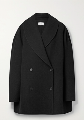 Polli Double-Breasted Wool-Blend Coat  from The Row