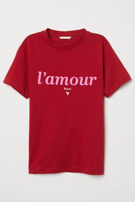 Text Print T-Shirt from H&M