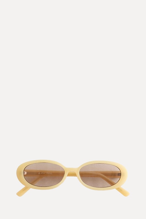 Slim Oval-Frame Sunglasses from & Other Stories