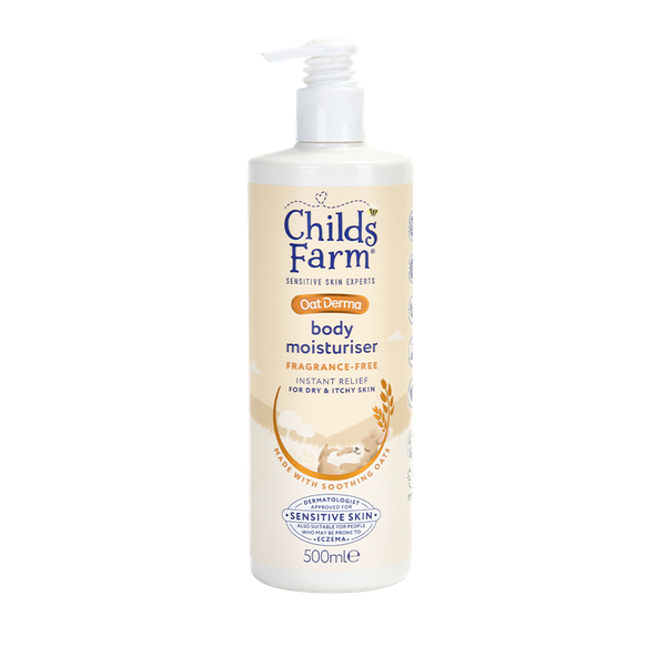 Body Moisturiser from  500ml Fragrance Free Sensitive Skin Baby Kids