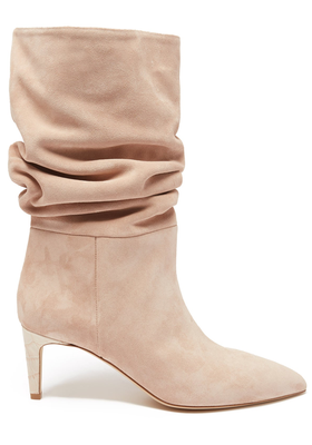 Slouchy Suede Boots from Paris Texas