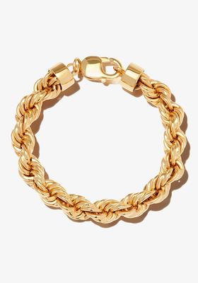 Gold Vermeil XXL Rope Chain Bracelet from Loren Stewart