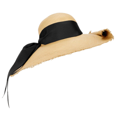 Glam Lady Ibiza Straw Panama Hat from Sensi Studio