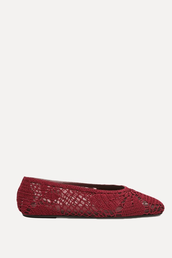 Crochet Ballet Flats from Magda Butrym