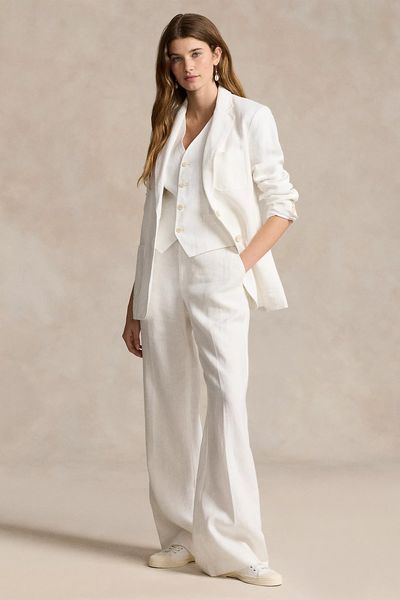 Linen Wide-Leg Trousers, £269