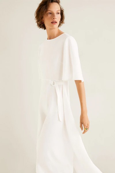 Asymmetric Hem Dress