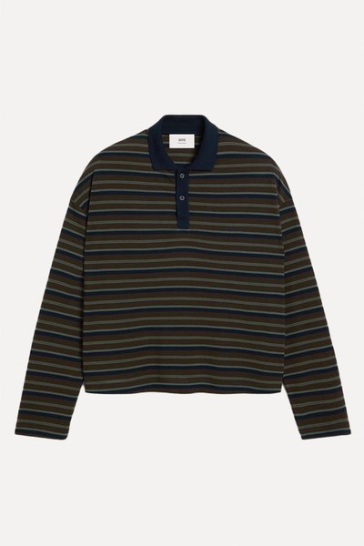 Striped Polo from AMI Paris