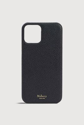 Grained Leather iPhone 12 Case from Mulberry