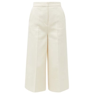 Toy High-Rise Cotton-Blend Crépe Culottes from Joseph