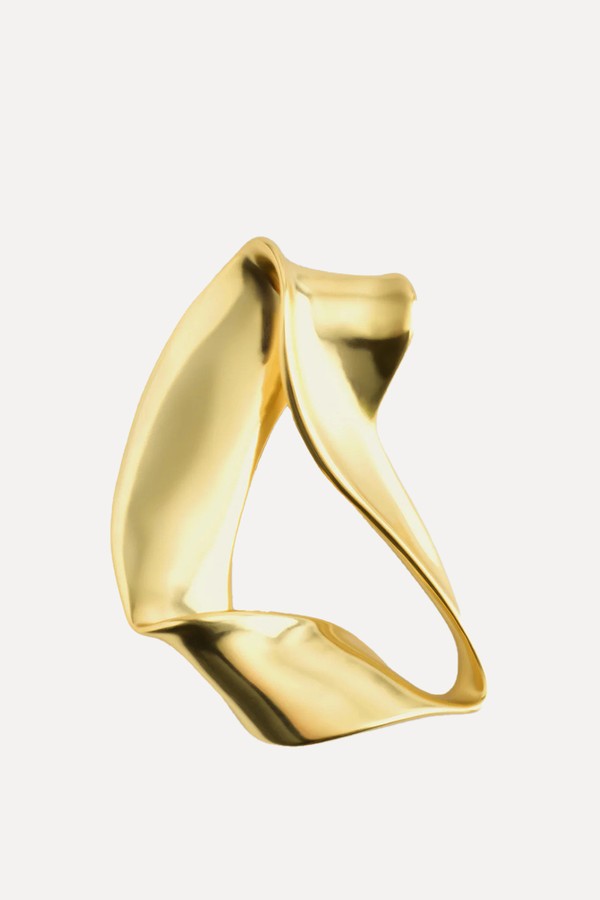 Twisted Ribbon Pin Brooch from COS