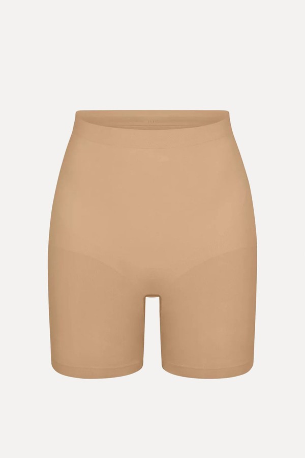 Sculpt Fitted Stretch-Woven Shorts from Skims