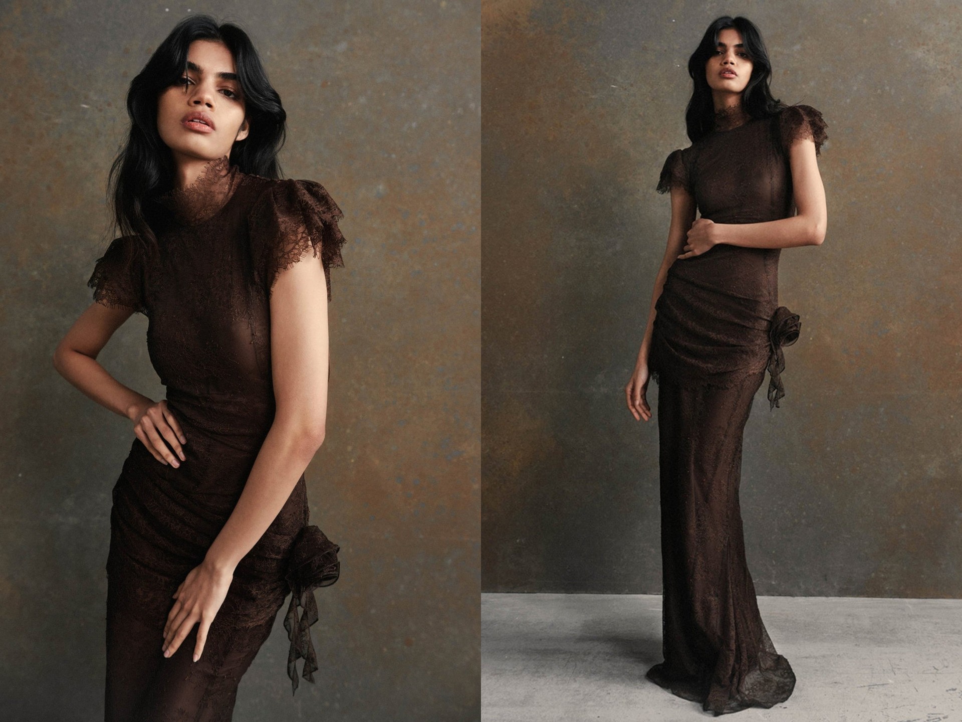 Silentium Maxi Dress from De La Vali