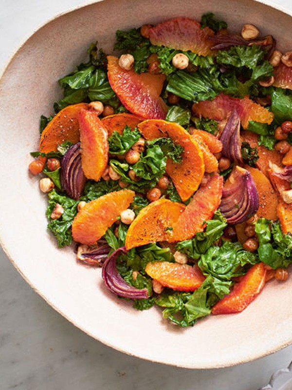 One-Tray Roasted Winter Salad