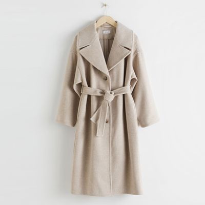 Oversized Alpaca Blend Coat from & Other Stories