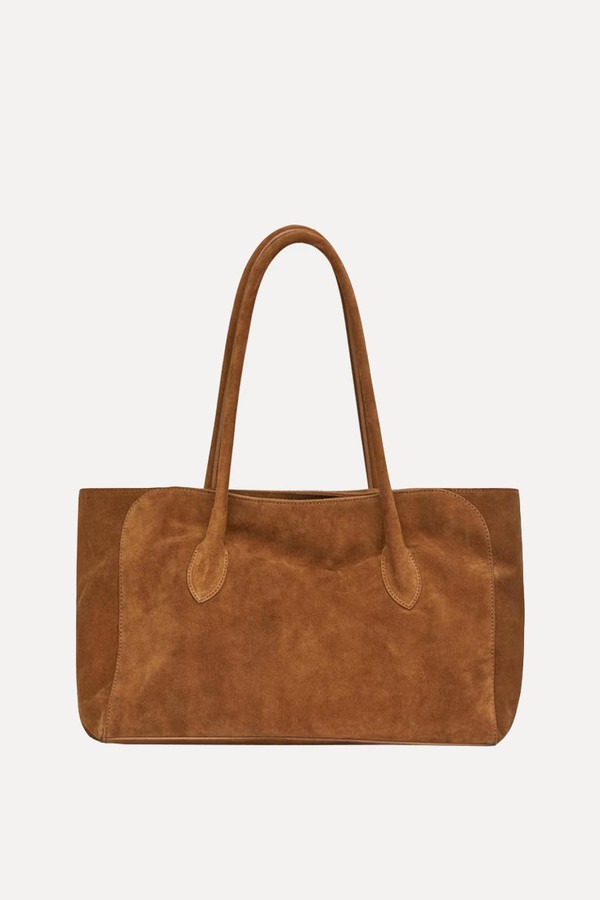 Slouchy Leather Tote