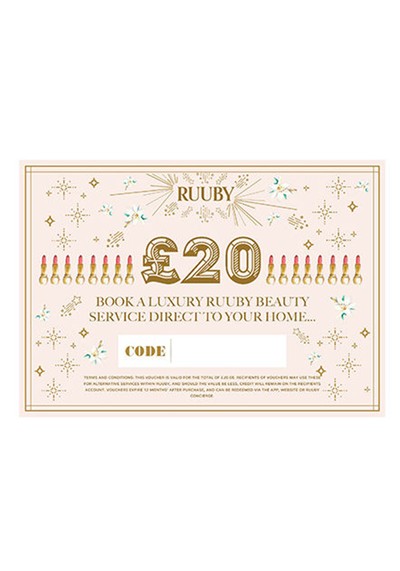 Beauty Voucher from Ruuby