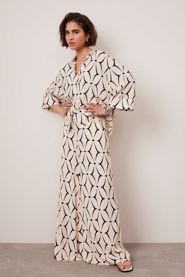 Geometric Print Shirt from MINT VELVET