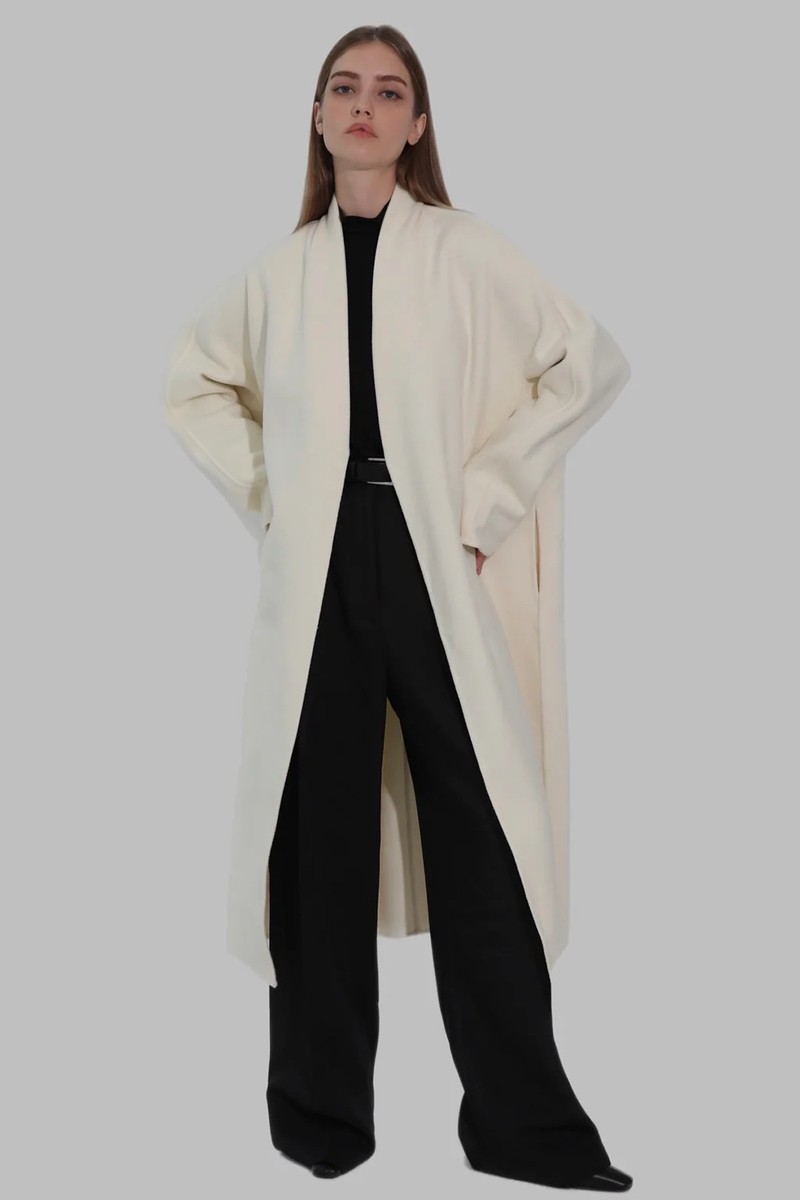 Kai Open Double Face Coat from Marcéla London