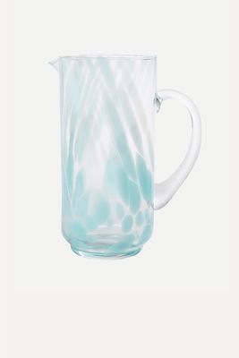 Abstract Speckle Glass Jug from John Lewis