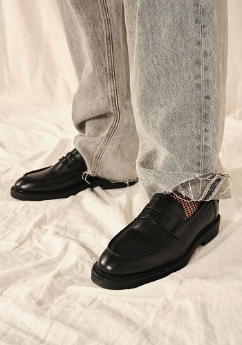 Black Loafers from Vagabond