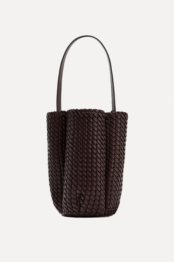 Braided Bucket Bag from Zara