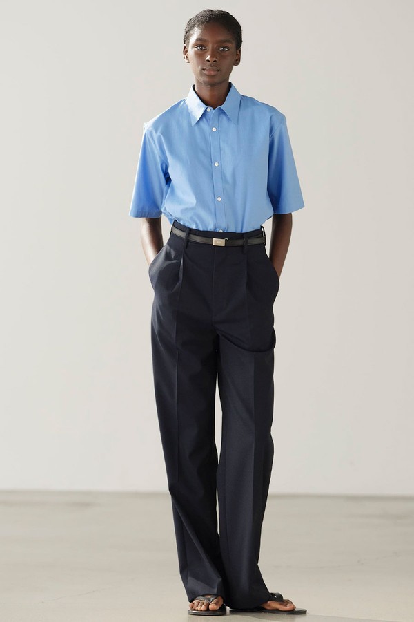 Washed Finx Twill Half Sleeved Shirt