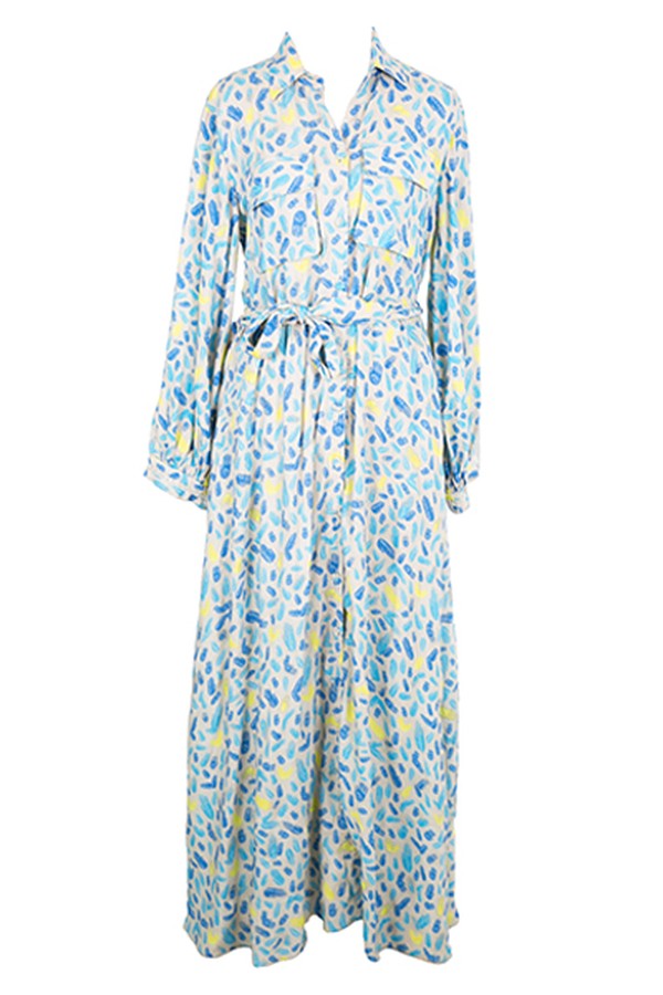 Dana Dress Blue from Mochi