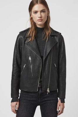 Elva Leather Biker Jacket