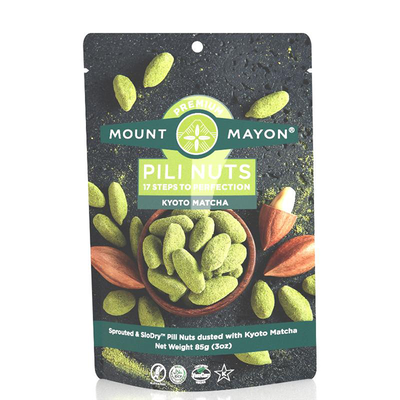 Premium Pili Nuts - Kyoto Matcha from Mount Mayon