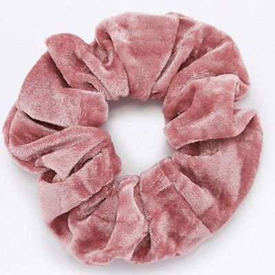 Crushed Velvet Scrunchie Hair Band from Urban Outfitters