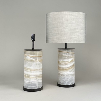 Medium Rainbow Onyx Table Lamps from Blanchard Collective